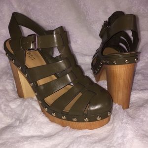 Nine West MODELME caged platform Sandals